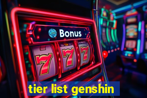 tier list genshin